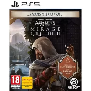 ASSASSIN’S CREED MIRAGE LAUNCH EDITION PS5 GAME