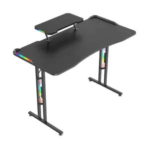 Twisted Minds T Shaped RGB Double Top Gaming Desk TM-GD27-T-RGB