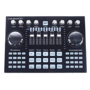 Professional Audio Mixer K1 Live Sound Card Sound Mixer Board / Live Sound Card