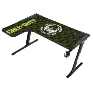 Call Of Duty (COD) Phantom XL-L Series L-Shaped RGB Flowing Light Gaming Desk