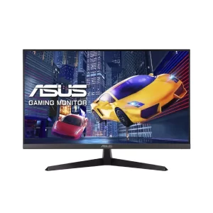 ASUS VY279H GE Eye Care Gaming Monitor – 27 inch FHD (1920 x 1080), IPS, 144Hz, IPS, SmoothMotion, 1ms (MPRT), FreeSync Premium™, Eye Care Plus technology, Blue Light Filter, Flicker Free, antibacterial treatment