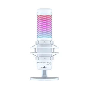 HyperX QuadCast S - USB Microphone - RGB Lighting - White