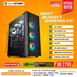BEST BUDGET GAMING PC – ONLY QR 2799