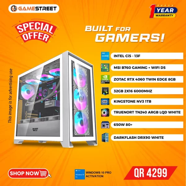 BUILT FOR GAMERS – ELEVATE YOUR EXPERIENCE