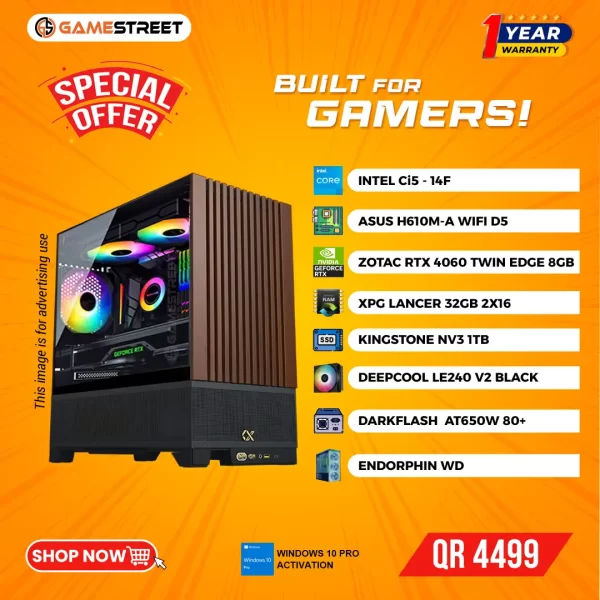 ENDORPHIN WD Gaming PC – Built for Gamers!