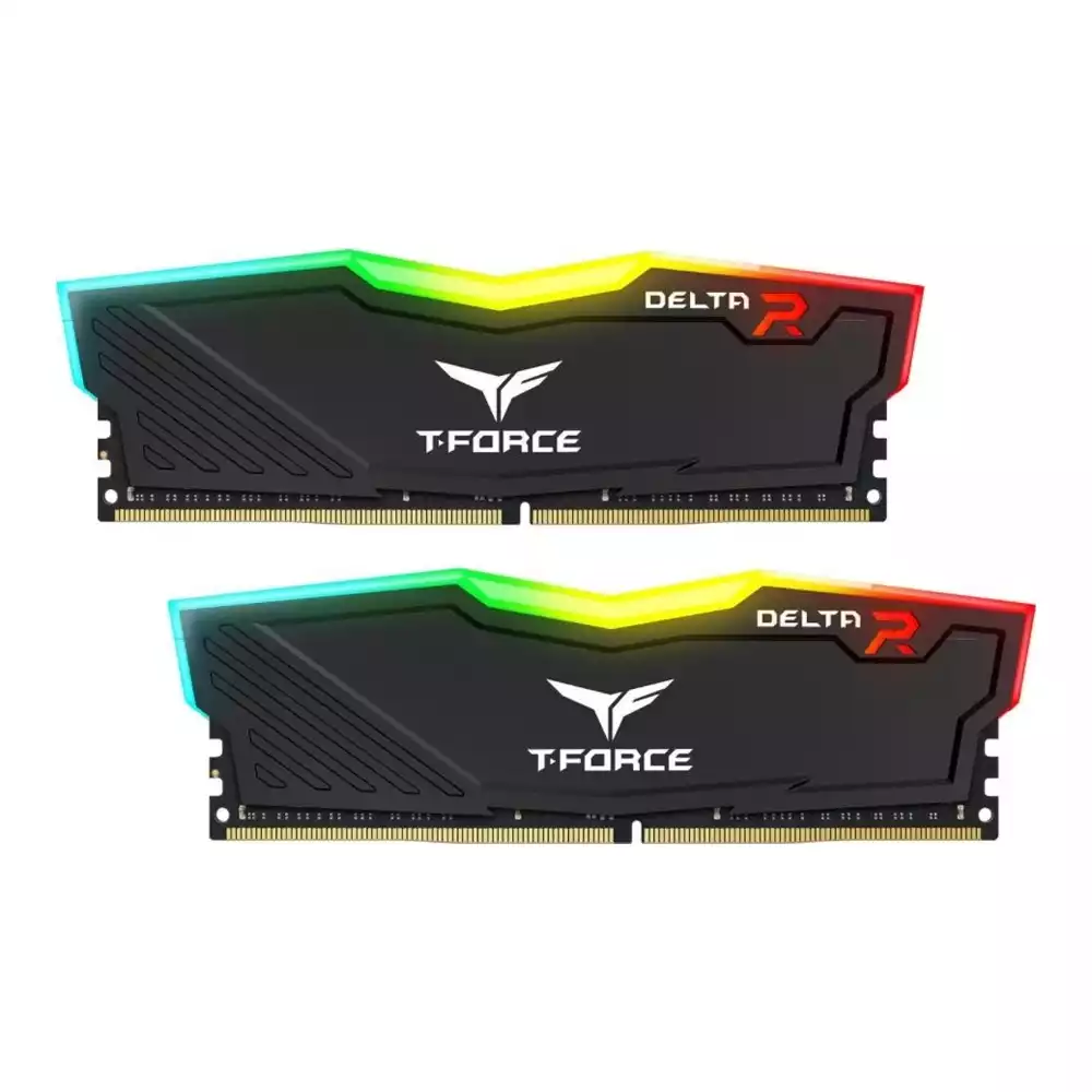 thumbnail image 2 of Team T-Force Delta RGB 32GB DDR5 RAM Kit – 6000MHz (2 X 16GB) – PC5-48000 2 of 6