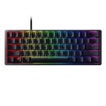 Razer Huntsman Mini 60% Optical Mercury Keyboard - Clicky Purple Switch