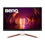 BenQ MOBIUZ EX3210U Gaming Monitor 32" 4K UHD 144Hz 1ms w/Remote | IPS | HDRi | AdobeRGB | P3 | Freesync Premium Pro | Height, Swivel & Tilt | 2.1 Audio & Subwoofer | Noise-Cancelling Mic | HDMI 2.1