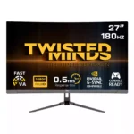 Twisted Minds 27'‘, curve, FHD 180Hz, VA, 1ms, HDMI2.0, HDR Gaming Monitor TM27FHD180VA