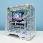 FULL WHITE PC: Intel i7-14th Gen | Zotac RTX 5070 12GB | 32GB DDR5 Gaming Desktop