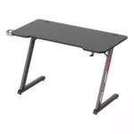Gamertek Z-Desk | 120x60 | Cup Holder & Headphone Holder | Black