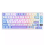 RK-M75 Tri-Mode Wireless Mechanical Keyboard - 75% Gasket, Blue Switch