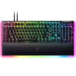 Razer BlackWidow V4 Pro Full Size RGB Wired Mechanical Gaming Keyboard Yellow Switch - Black