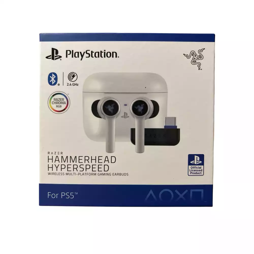 Hammerhead HyperSpeed 03 Razer Hammerhead HyperSpeed Wireless Multi-Platform Gaming Earbuds for PlayStation 5