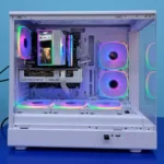 White Gaming PC: Intel i5-14th Gen, RTX 5060 8GB, 16GB RAM | High Performance Build