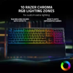 Razer Ornata V3 Gaming Keyboard: Low Profile Keys