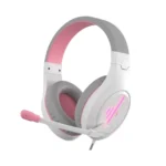 Meetion HP021 Gaming Headphone - White/Pink | MT-HP021-White/Pink