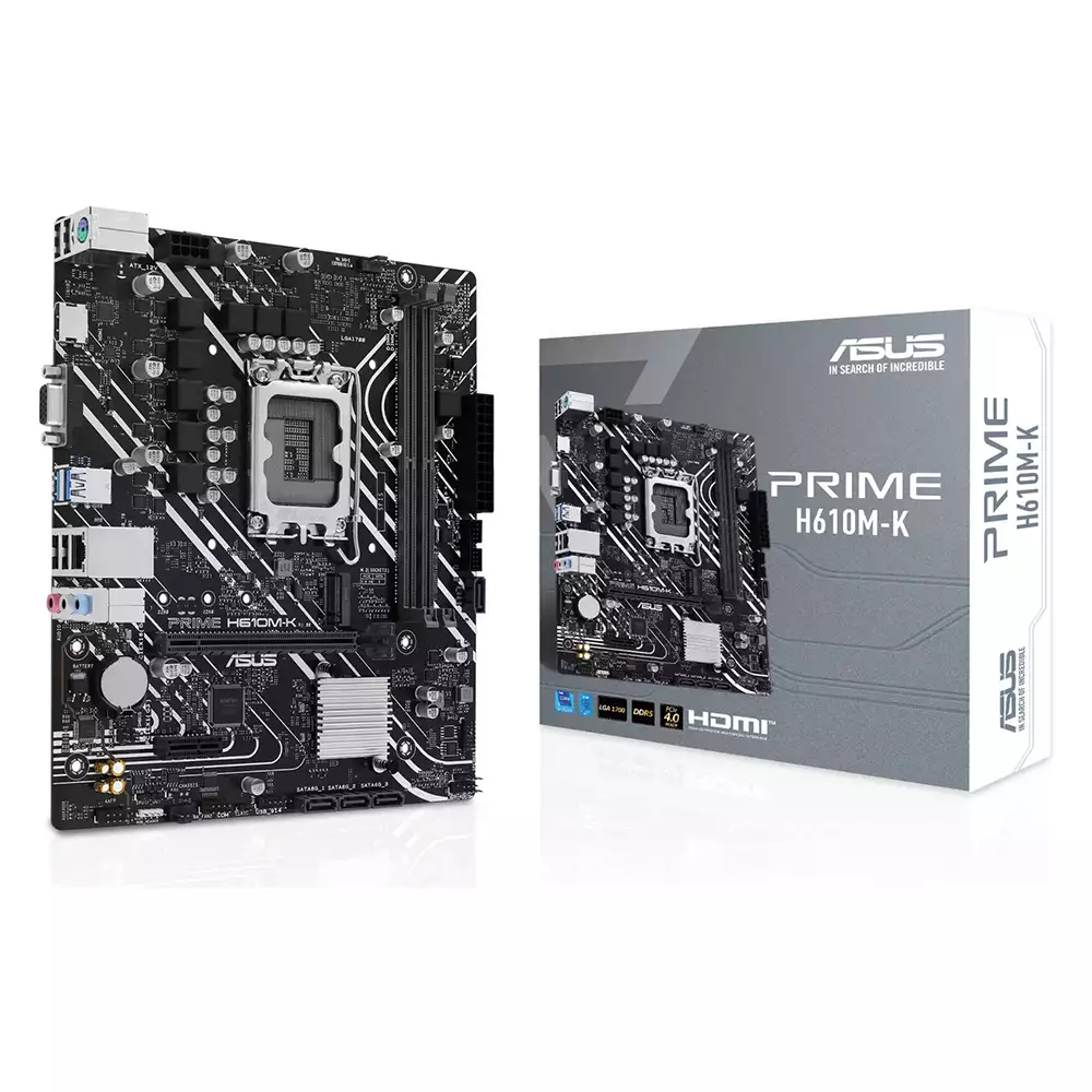 ASUS Prime H610M-K Micro-ATX LGA 1700 Motherboard