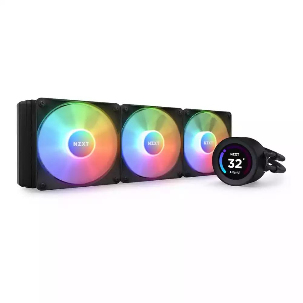 NZXT Kraken Elite 360mm RGB AIO Liquid Cooler NZXT Kraken Elite 360mm RGB AIO Liquid Cooler - Black
