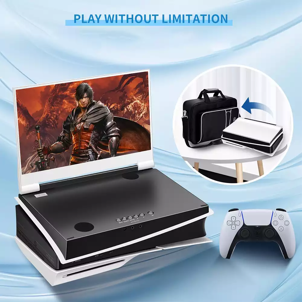 G-STORY 14inch Portable Integrated LED Monitor for PS5 Slim G-STORY 14inch Portable Integrated LED Monitor for PS5 Slim