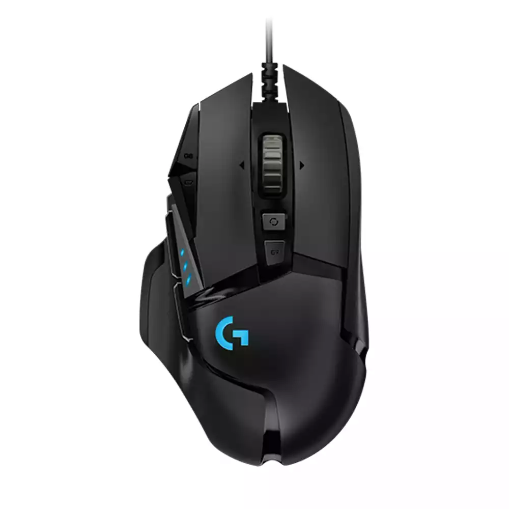 Logitech G502 Hero High Performance Wired Gaming Mouse - Black