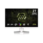 MSI MAG 274QRFW E20 27” QHD 200Hz, 0.5 ms Rapid IPS Gaming Monitor (White Edition)