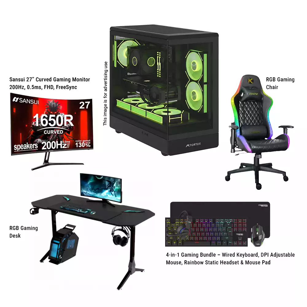 Ultimate Gaming PC Bundle – Intel i5 13th Gen