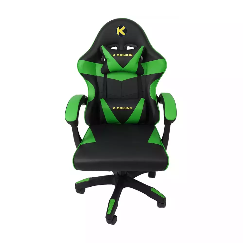 KGaming KGS 001GB – Swift Gaming Chair (Green & Black) – Small