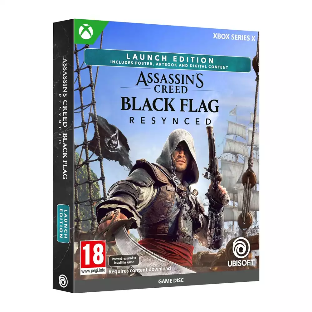 Assassins Creed Black Flag Re-Synced Launch Edition (Xbox X) Assassin's Creed Black Flag Re-Synced Launch Edition (Xbox X)