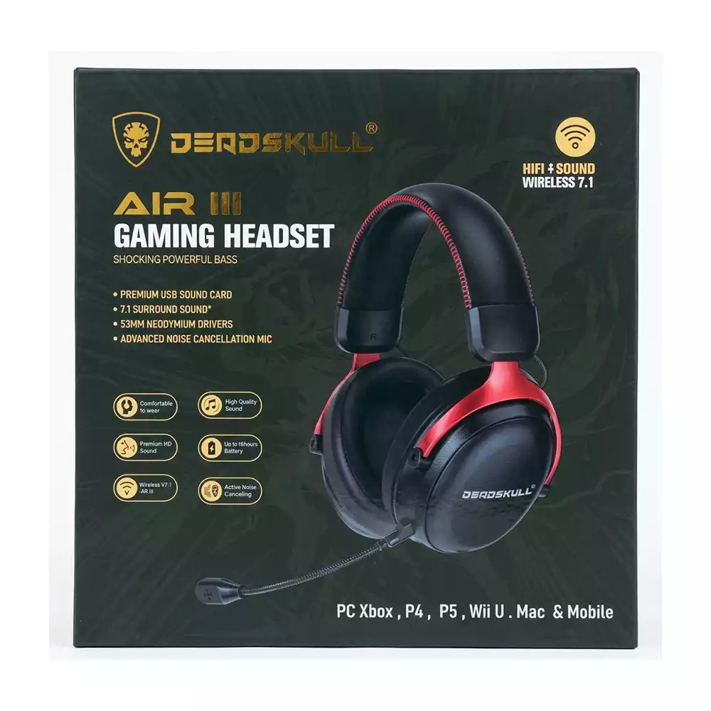 Deadskull AIR-III Wireless Gaming Headset