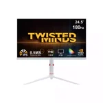 Twisted Minds Frost Series 24" FHD, 180HZ, 0.5MS, Fast IPS, HDMI 2.1 Gaming Monitor - White - TMA24FHD180IPS