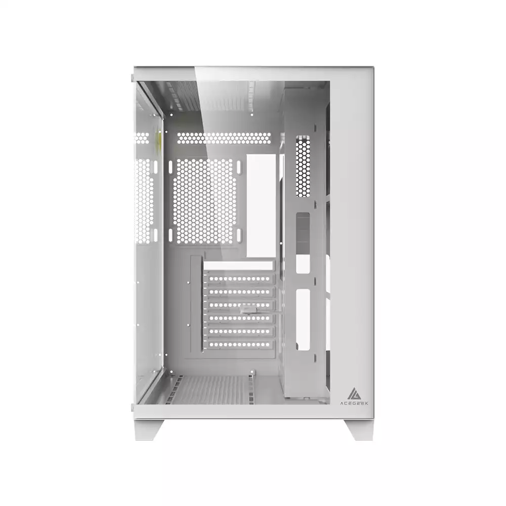 ACEGEEK Mercury R425 Pro ATX Gaming Case – White