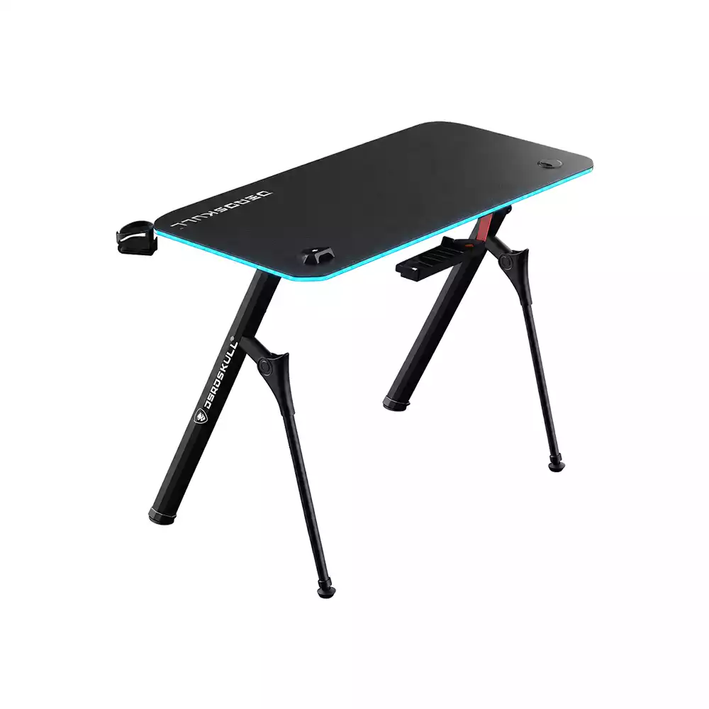 Dead Skull Gaming Table Black – 120 × 60 × 75 cm