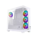 GamerTek Stellar MID Tower ATX Gaming Case - White