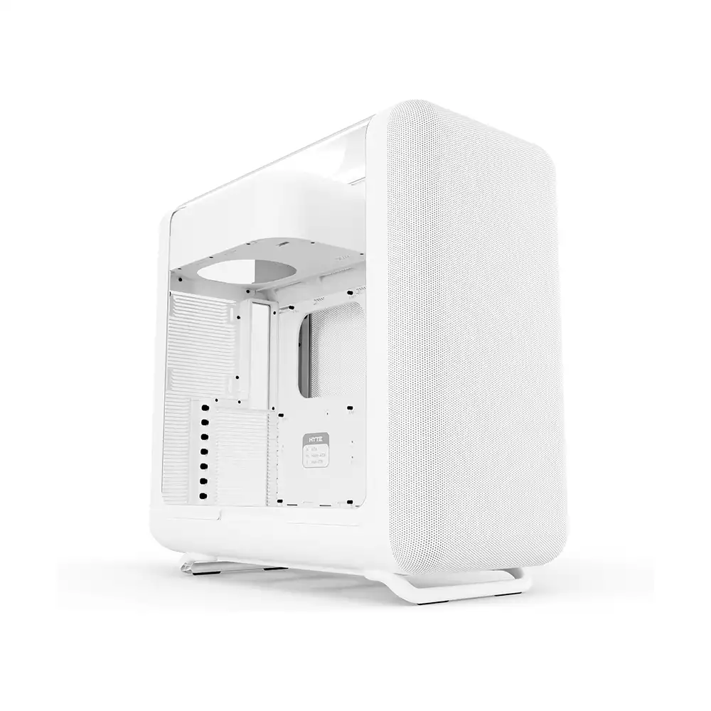 Hyte X50 - Modern Performance ATX Mid-Tower Gaming PC Case - Snow White